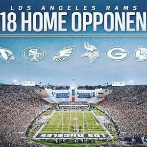 LA Rams 2018 Home Opponents