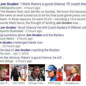 Jon Gruden: 'I think there's a good chance' I'll coach the Raiders
