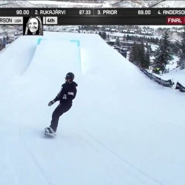 Jamie Anderson on Instagram: “Here’s my x-games run from last week ”