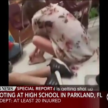 #Florida school #shooting: phone #livefootage shows classroom terror