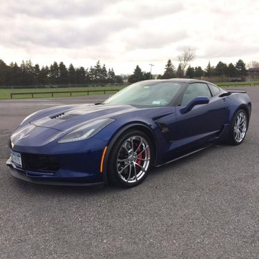 Corvette on Instagram: “Bold. Blue. Beautiful. Thanks for sharing, Jim P. #Corvette #GrandSport #Vette”