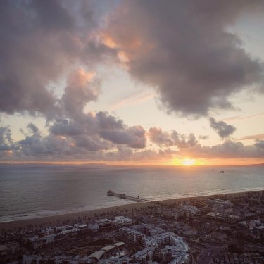 Micah Fitch on Instagram: “Stormy Sunset #huntingtonbeach #sunset #clouds”