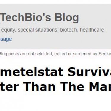 Geron's Imetelstat Survival Data Is Much Better Than The Market Realizes
