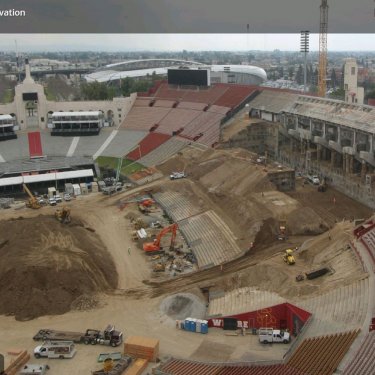 #USC Live Construction Cam Renocation Cam