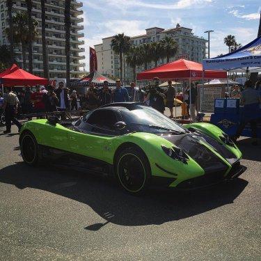 Caradise on Instagram: “Pagani Zonda Cinque | #pagani #zonda #cinque #paganizonda #paganizondacinque #zondacinque #carsncopters #huntingtonbeach #live #green…”