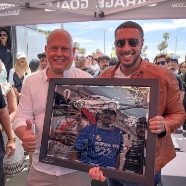 CMS on Instagram: “Thank you for the amazing gift Christian! What an amazing event yesterday, Cars and Copters was epic and can’t wait for next time.  What a…”