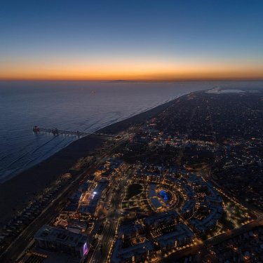 Micah Fitch on Instagram: “Light Show #aerialphotography #dronestagram #nightphotography”