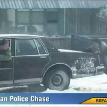 Canadian police chase
