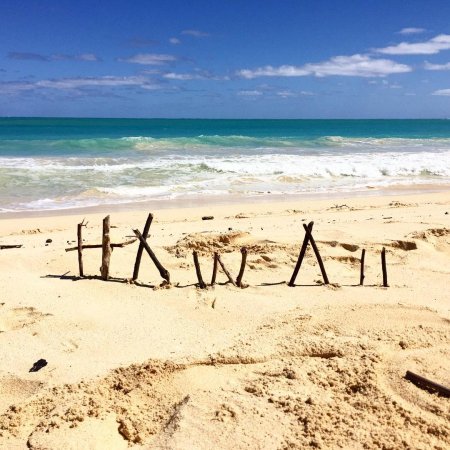 Happymylife808 on Instagram: “Hawaii ☀️..#hawaii#waimanalo#waimanalobeach#beach#nap#ラニカイビーチより人が少なくて好き#やってみたかったヤツw”