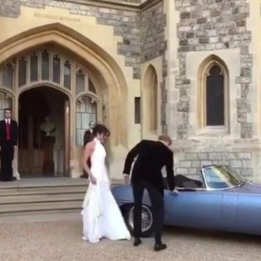BRAD - JOIN THE SUPERCAR CLUB! on Instagram: “Who likes Harry's choice of wedding vehicle?!   By: @kensingtonroyal __________ Want to be featured? Use #thesupercarlifestyle and follow…”
