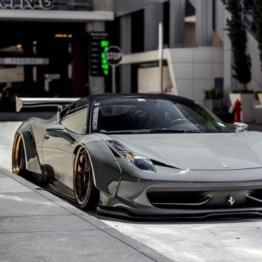 Supercar on Instagram: “458 Liberty Walk, what else? #supercar | : @exoticcarstexas | #ferrari #458 #italia #libertywalk”