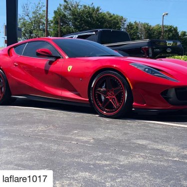 Forgiato Wheels on Instagram: “@laflare1017 #Ferrari #812superfast on #TecnicaSeries #Forgiato @wheels ”
