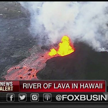 Hawaii's governor, FEMA head to Big Island as lava continues fiery path