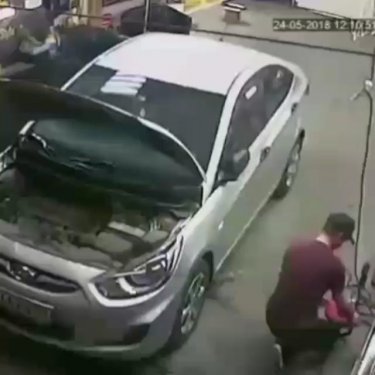 CHEATING DEATH ♛ on Instagram: “Lucky guys - - - #closecall #nearmiss #pedestrian #accident #neardeath #crazy #omg #bike #biker #cycle #rider #streetrace #car #cars…”