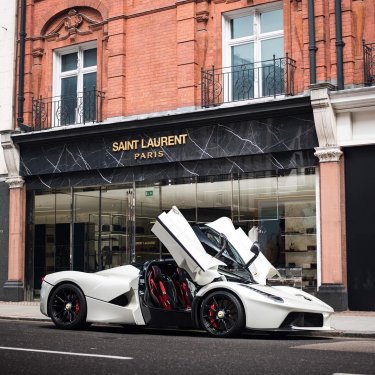 SupercarsofLondon on Instagram: “What’s your perfect spec LaFerrari? Is it this beauty or something different? Pic by @joshua.efford #white #ferrari #laferrari #holytrinity…”