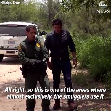ABC News on Twitter / Look, there's a smuggler