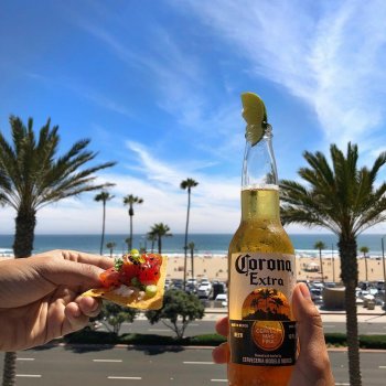 Visit Huntington Beach on Instagram: “We always find our beach but the Corona made it easier for us  #SurfCityUSA : @localemagazine”