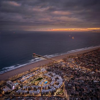 Micah Fitch on Instagram: “Nightlife #huntingtonbeach #nightphotography #dronestagram”