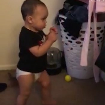 ABC News on Instagram: “LIGHTWEIGHT CHAMP: There's nothing cuter than this little one trying out his boxing moves. #lightweight #futurechamp #boxing #pennsylvania”