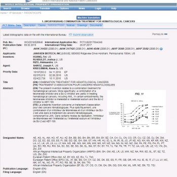 #imetelstat COMBINATION TREATMENT FOR HEMATOLOGICAL CANCER