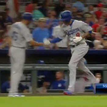 “Manny Machado hits his first home-run as a Dodger!