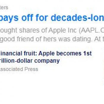Patience pays off for decades-long Apple shareholders
