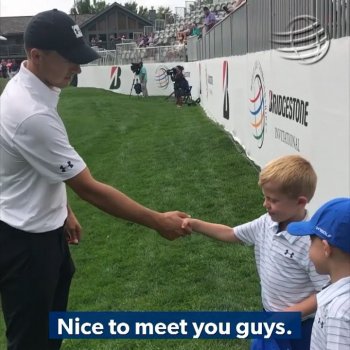 PGA TOUR on Instagram: “You never know until you ask.Gavin ... meet @jordanspieth.#LiveUnderPar”