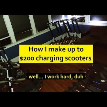 How I make up to $200 charging scooters