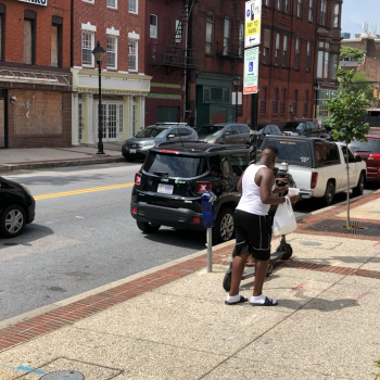 Watch these two youngsters steal a Bird scooter by breaking off the computer on the top. I worry these things will go the way of the Baltimore Bike Share. : baltimore