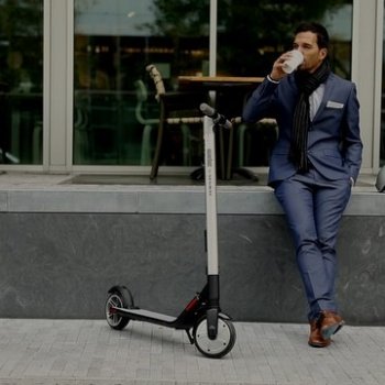 Segway on Instagram: “The Ninebot by Segway KickScooter makes traveling easy and fun!  #segway #ninebot #kickscooter #travelsmarter”