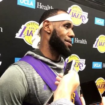 Lakers All Day Everyday on Instagram: “LeBron talks about the Laker defense  BREAKING: Walton said LeBron James will play in Sunday’s preseason opener in San Diego. Likely…”
