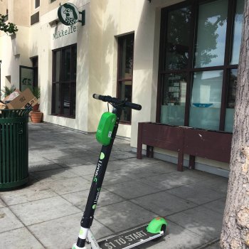 New model of Lime-S scooter spotted in San Diego : LimeBike