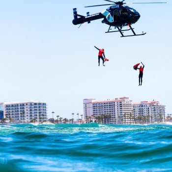 Paséa Hotel & Spa on Instagram: “Dropping into Sunday morning like our own @huntington_beach_lifeguards  @joe_nickerson_photography”