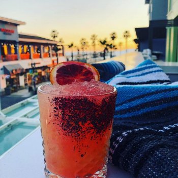 Visit Huntington Beach on Instagram: “Now this is how you do thirsty Thursday’s everyone  @shorebreakresort : @pacifichideaway”