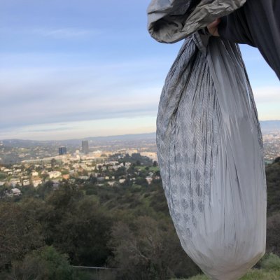 #trashtag at Burbank Peak Trail. Y’all keep it pretty clean! Nice work! : LosAngeles