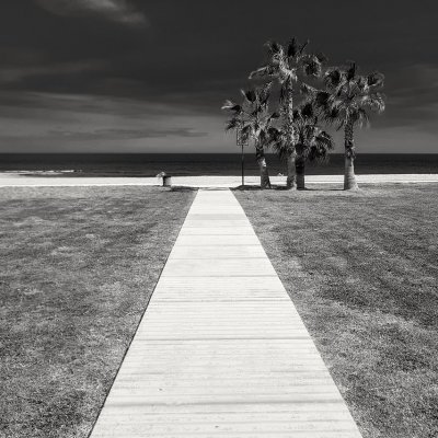 Straight ahead