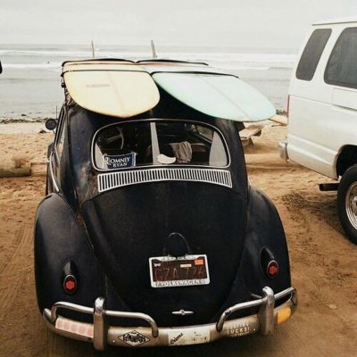 Surfing Chill Vibes on Instagram: “Adventure means taking your vintage car and a pair of surfboards ‍♀️‍♂️”