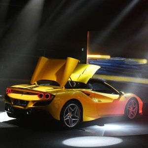 Ferrari on Instagram: “Take an exclusive look at the unveiling of two phenomenal models. The #FerrariF8Spider and the #Ferrari812GTS mark a glorious step in…”