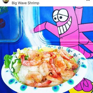 #bigwaveshrimp of Hawaii on Instagram: “???? Aloha! Thank you  @cruisiefoodie for visiting us & the amazing photo of our yummy garlic shrimp! See you soon! Mahalo! ???? . ????We’re one of…”