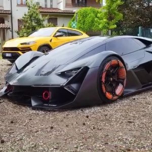 Lamborghini on Instagram: “What a great way to get back to school with Urus and Terzo Millennio! The students of Istituto Comprensivo Sant’Agata Bolognese had the…”