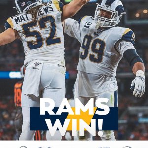 Los Angeles Rams on Instagram: “Finally broke the Sunday Night Football curse! ????????”