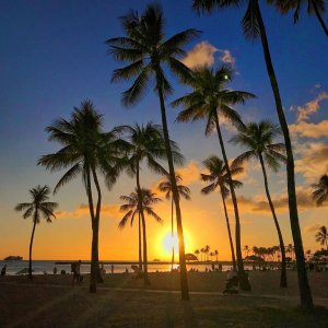 @klpearce on Instagram: “This gorgeous place always makes me grateful for all the blessings in my life! #gratitude #thankful #mindfulness #sunset #waikiki #honolulu…”