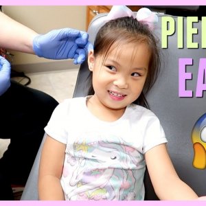 First Time GETTING EARS PIERCED! ????