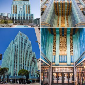 r/ArchitecturePorn - Eastern Columbia Building in the Los Angeles Broadway Theatre District, dubbed 'The Art Deco Jewel of the West