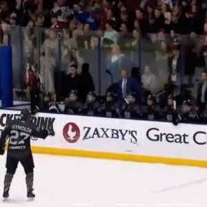 And he's a hockey player
