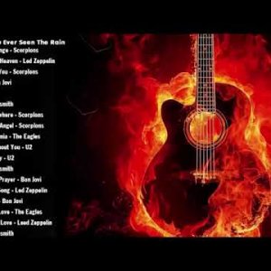 70s, 80s, 90s -- Nirvana, R.E.M, Scorpions, Bon Jovi, Led Zeppelin, U2, Aerosmith