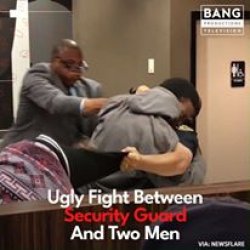 Man Kicks Woman in the Face in Restaurant Fight