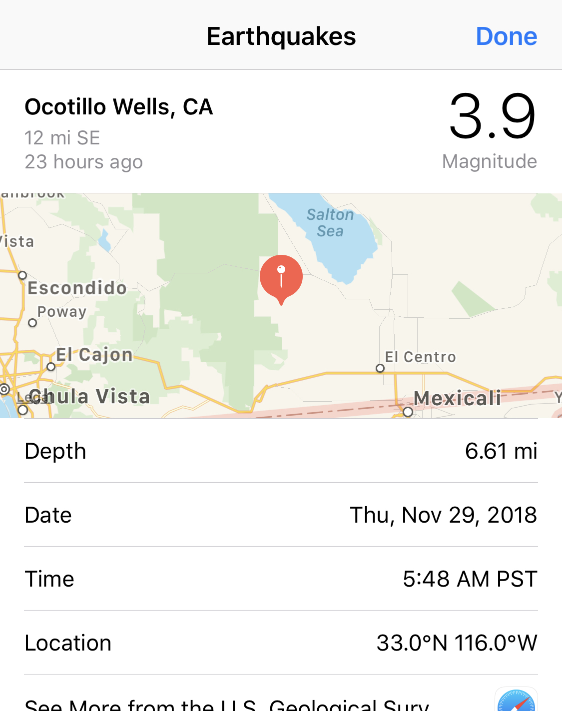 Earthquake