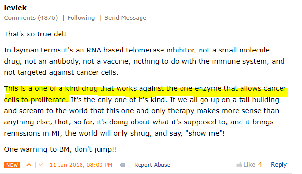 $gern Imetelstat