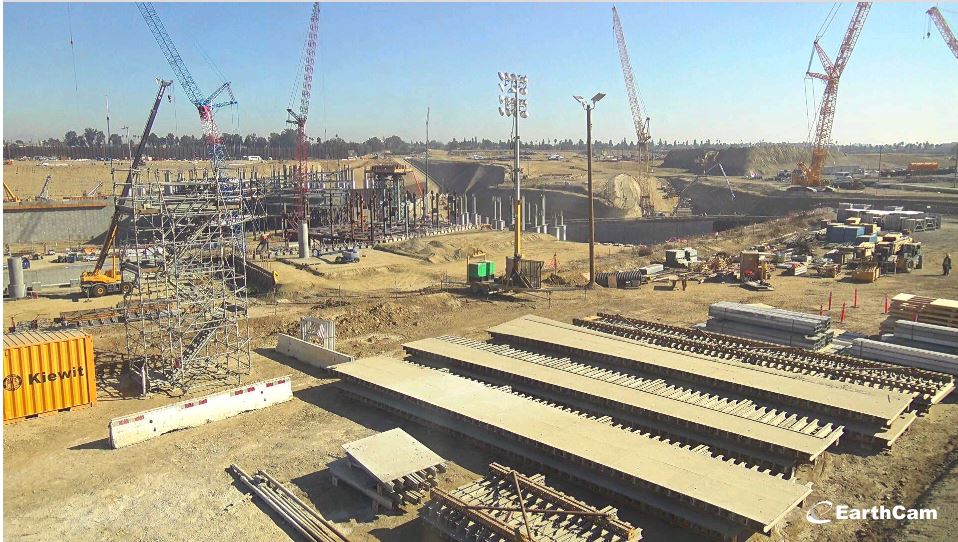 LA Rams Stadium Cam Inglewood